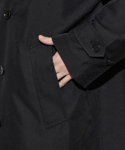 JUNRED（ジュンレッド）の「コンフィールツイルリラックストレンチコート（トレンチコート・メンズ・ブラック/ベージュ・M/L/LL）」の12枚目の写真