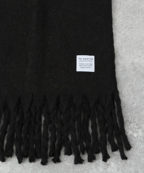 Heather（ヘザー）の「オオバンストール　254589（ストール/ショール・レディース・アイボリー/ホワイト系その他/ブラック/ブラック系その他/グリーン系その他/ベージュ系その他・ONE SIZE）」の18枚目の写真