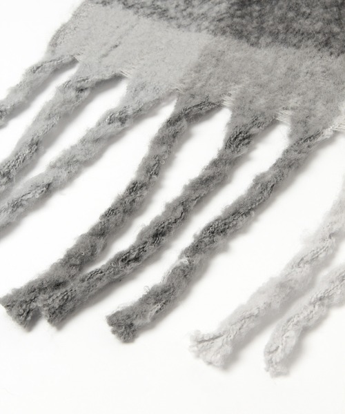 Heather（ヘザー）の「オオバンストール　254589（ストール/ショール・レディース・アイボリー/ホワイト系その他/ブラック/ブラック系その他/グリーン系その他/ベージュ系その他・ONE SIZE）」の10枚目の写真