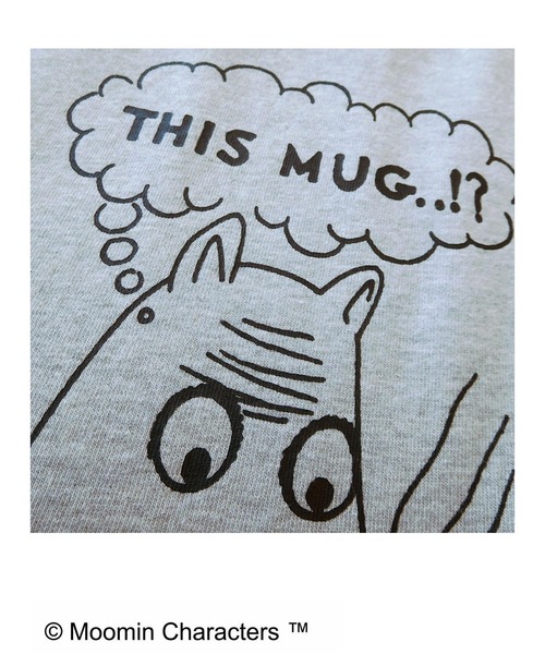 MOOMIN(ムーミン)の「ムーミン 表情豊かなスウェットトップス(スウェット・レディース・グレー/ネイビー・MEDIUM/XX-LARGE/LARGE/X-LARGE/SMALL)」の7枚目の写真