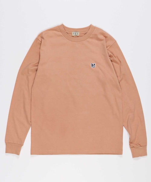 The Endless Summer（エンドレスサマー）の「TES DOG BEACH LONG SLEEVE TEE / ロンT（Tシャツ/カットソー・メンズ・サーモンピンク/ブラック/ホワイト・LARGE/X-LARGE/SMALL/MEDIUM）」の9枚目の写真