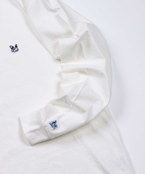 The Endless Summer（エンドレスサマー）の「TES DOG BEACH LONG SLEEVE TEE / ロンT（Tシャツ/カットソー・メンズ・サーモンピンク/ブラック/ホワイト・LARGE/X-LARGE/SMALL/MEDIUM）」の7枚目の写真