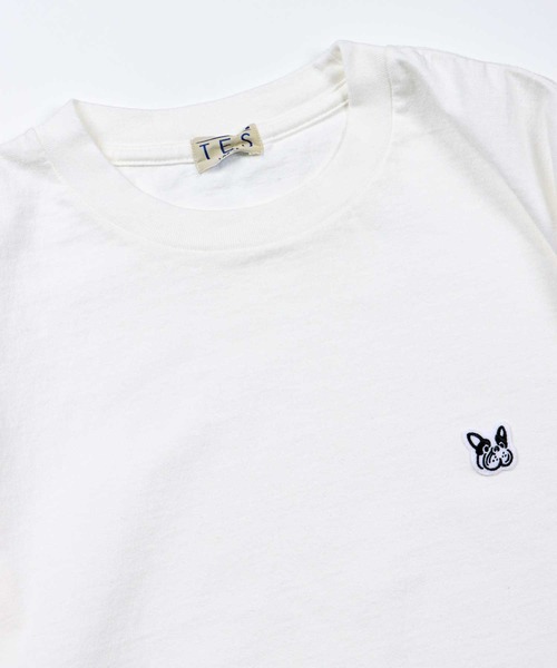 The Endless Summer（エンドレスサマー）の「TES DOG BEACH LONG SLEEVE TEE / ロンT（Tシャツ/カットソー・メンズ・サーモンピンク/ブラック/ホワイト・LARGE/X-LARGE/SMALL/MEDIUM）」の4枚目の写真