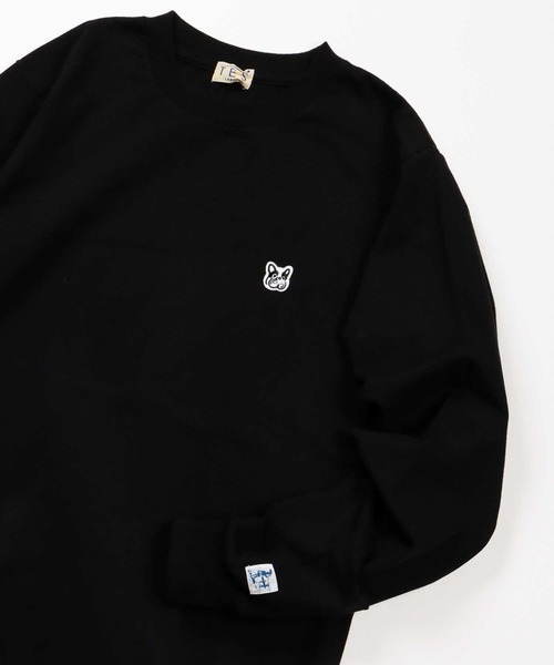 The Endless Summer（エンドレスサマー）の「TES DOG BEACH LONG SLEEVE TEE / ロンT（Tシャツ/カットソー・メンズ・サーモンピンク/ブラック/ホワイト・LARGE/X-LARGE/SMALL/MEDIUM）」の12枚目の写真