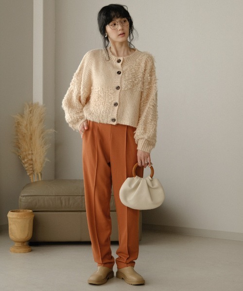 Bab（バブ）の「【WEB限定】美脚センターシームパンツ（その他パンツ・レディース・ネイビー/オレンジ/ブルー/グリーン・M）」の19枚目の写真