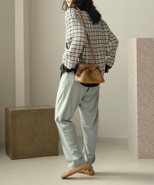 Bab（バブ）の「【WEB限定】美脚センターシームパンツ（その他パンツ・レディース・ネイビー/オレンジ/ブルー/グリーン・M）」の20枚目の写真