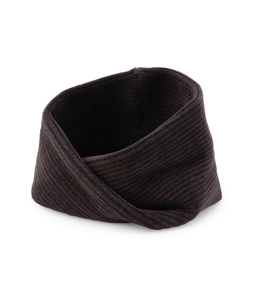 SALON adam et rope'（サロン アダム エ ロペ）の「【極上の肌ざわり】ヘアバンド -CreamyCotton /クリーミーコットン-（ヘアバンド・レディース・オフホワイト/チャコールグレー/パープル/マスタード・FREE）」の19枚目の写真