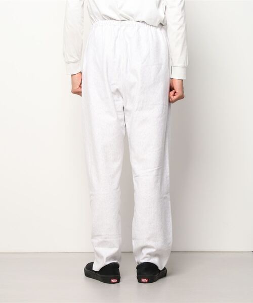 blurhms（ブラームス）の「blurhmsROOTSTOCK / ブラームスルーツストック：Soft&Hard Sweat Pants：ROOTS21F16[COR]（スウェットパンツ・メンズ・ホワイト系その他/ブラック系その他・3）」の4枚目の写真