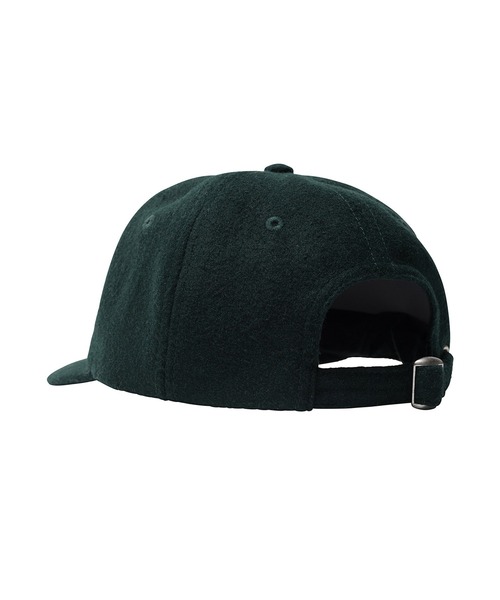 Stussy ブラック キャップ グリーンつば 中古・古着通販】stussy (ステューシー) Washed Collegiate
