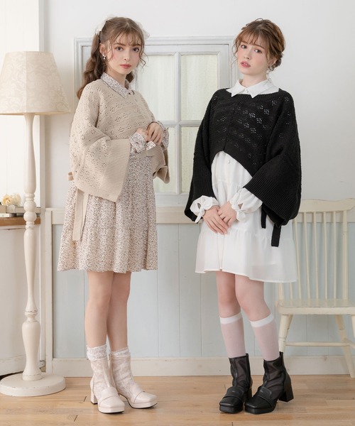 DearMyLoveRose(ディアマイラブローズ)の「シアーローファーショートブーツ(ブーツ・レディース・ブラック/ベージュ/ブラウン・22.5cm/23.5cm/24cm/24.5cm/25cm/25.5cm/23cm)」の9枚目の写真