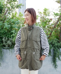 MANASTASH | MANASTASH/マナスタッシュ W's MH-RIP M-65 VEST ウィメンズ　ヘンプリップ　ベスト(ベスト)