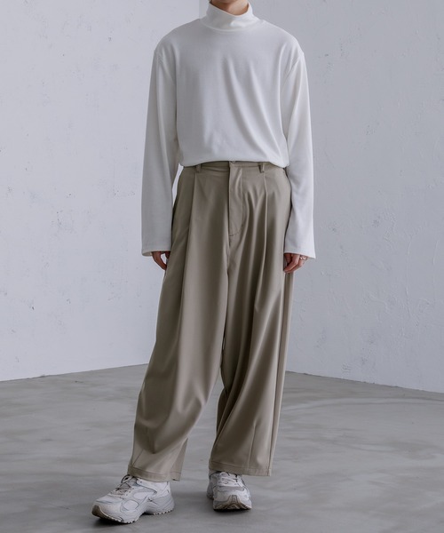 Adoon plain（アドーンプレーン）の「【Adoon plain】ワイドバルーンパンツ（その他パンツ・メンズ・グリーン/ブラック/ライトベージュ・MEDIUM/SMALL/LARGE）」の12枚目の写真