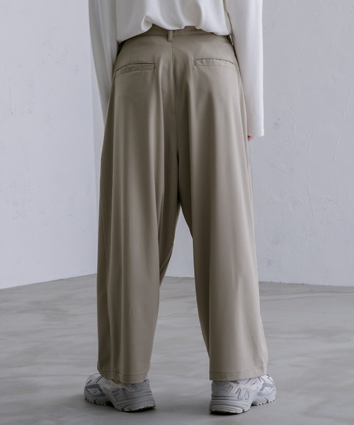 Adoon plain（アドーンプレーン）の「【Adoon plain】ワイドバルーンパンツ（その他パンツ・メンズ・グリーン/ブラック/ライトベージュ・MEDIUM/SMALL/LARGE）」の16枚目の写真