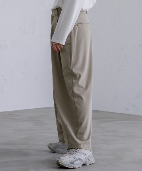 Adoon plain（アドーンプレーン）の「【Adoon plain】ワイドバルーンパンツ（その他パンツ・メンズ・グリーン/ブラック/ライトベージュ・MEDIUM/SMALL/LARGE）」の19枚目の写真