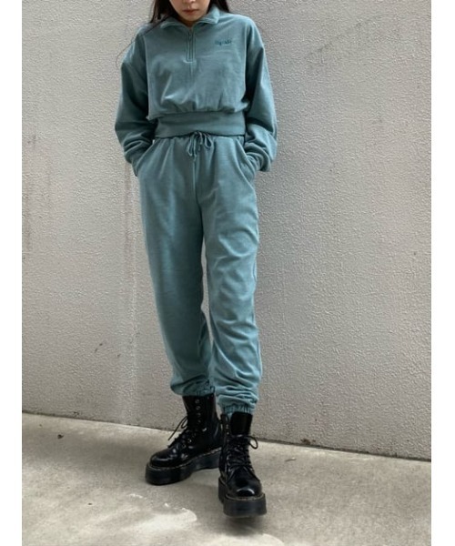 ウェア slyva セール】Sly Skin SOFT SWEAT ZIP TOPS ソフト スウェット ジップ