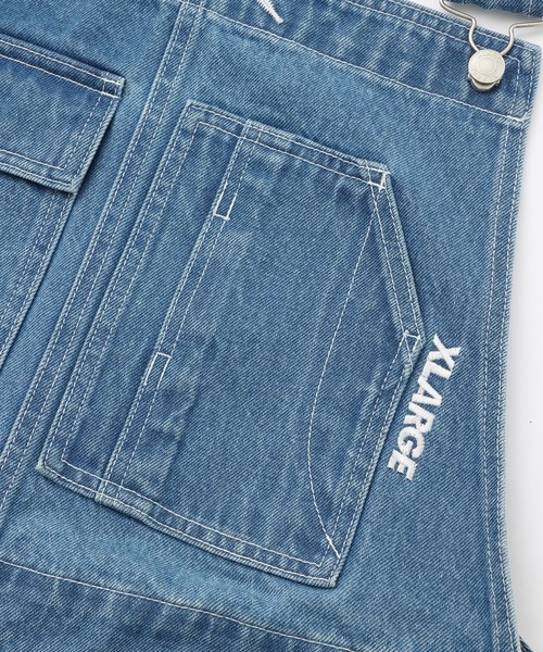 XLARGE(エクストララージ)の「PATCHED DOUBLE KNEE OVERALL(その他パンツ・メンズ・ブラック/インディゴブルー/カモフラージュ・S/M/L/XL)」の13枚目の写真