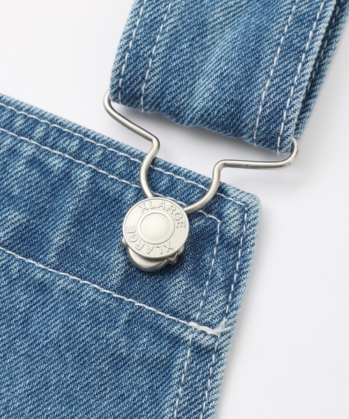 XLARGE(エクストララージ)の「PATCHED DOUBLE KNEE OVERALL(その他パンツ・メンズ・ブラック/インディゴブルー/カモフラージュ・S/M/L/XL)」の14枚目の写真