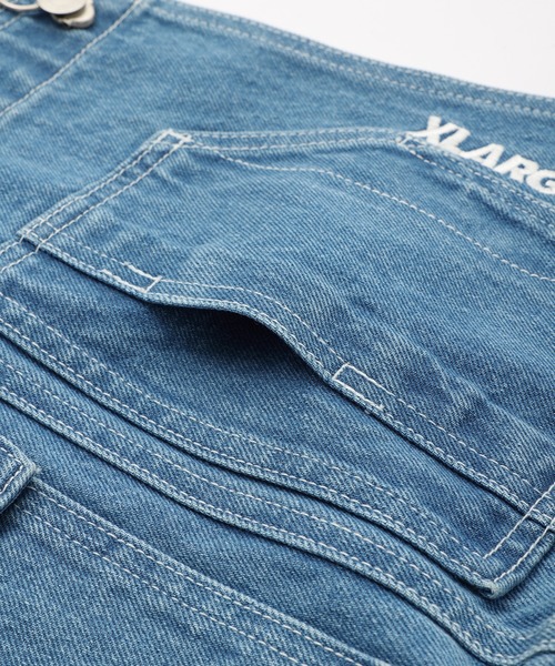 XLARGE(エクストララージ)の「PATCHED DOUBLE KNEE OVERALL(その他パンツ・メンズ・ブラック/インディゴブルー/カモフラージュ・S/M/L/XL)」の17枚目の写真