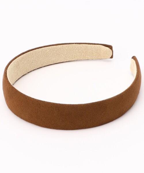 FREAK'S STORE(フリークスストア)の「スエードカチューシャ(カチューシャ・レディース・ブラック/ブラウン・ONE SIZE)」の1枚目の写真