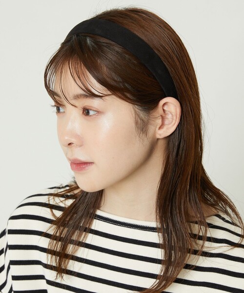 FREAK'S STORE(フリークスストア)の「スエードカチューシャ(カチューシャ・レディース・ブラック/ブラウン・ONE SIZE)」の2枚目の写真