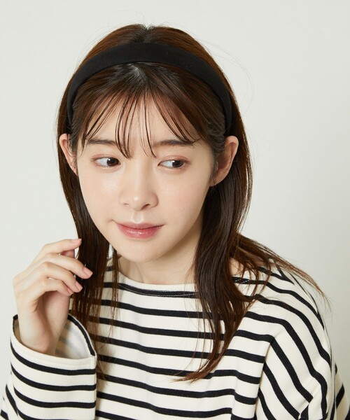 FREAK'S STORE(フリークスストア)の「スエードカチューシャ(カチューシャ・レディース・ブラック/ブラウン・ONE SIZE)」の3枚目の写真