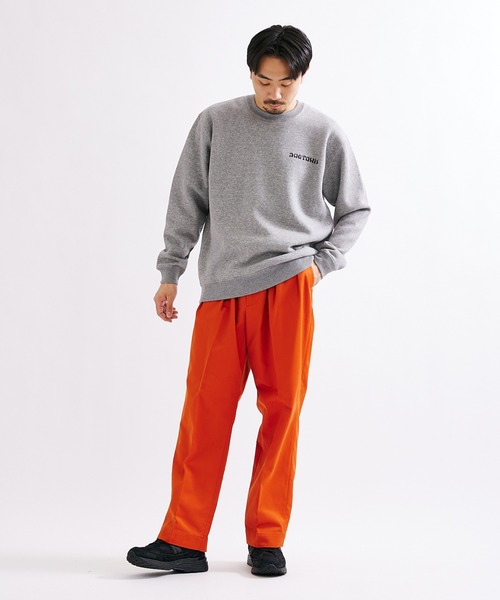 JOURNAL STANDARD（ジャーナルスタンダード）の「カラーT/C ツータック パンツ（チノパンツ・メンズ・グリーン/ブラック系その他/ネイビー/オレンジ/パープル/レッド・MEDIUM/LARGE）」の22枚目の写真