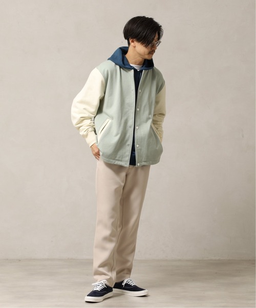 417 EDIFICE（フォーワンセブンエディフィス）の「ライト ウラケスタジャン（スタジャン・メンズ・グレー/グリーン/ネイビー・SMALL/MEDIUM/LARGE）」の13枚目の写真
