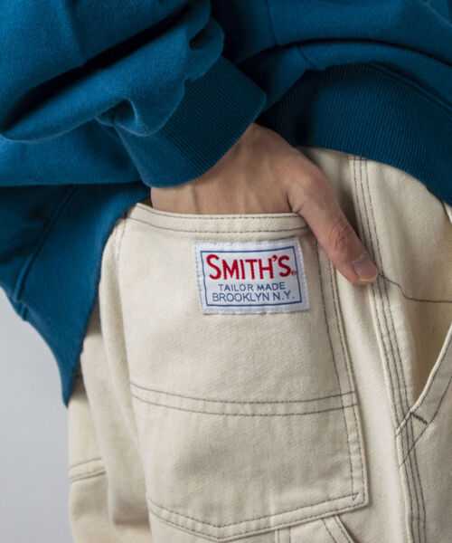 SMITH'S（スミス）の「【SMITH'S AMERICAN／スミス アメリカン】CHARLIE PANTS ペインターパンツ（その他パンツ・メンズ・ブラック/キナリ・SMALL/MEDIUM）」の18枚目の写真