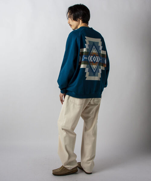 SMITH'S（スミス）の「【SMITH'S AMERICAN／スミス アメリカン】CHARLIE PANTS ペインターパンツ（その他パンツ・メンズ・ブラック/キナリ・SMALL/MEDIUM）」の5枚目の写真