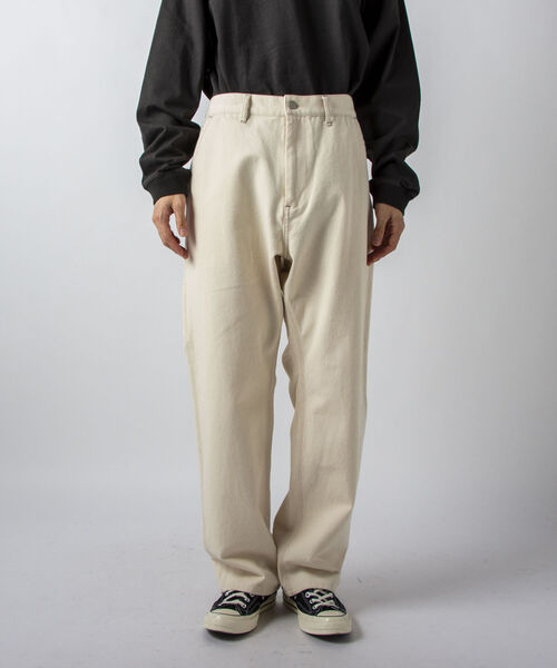 SMITH'S（スミス）の「【SMITH'S AMERICAN／スミス アメリカン】CHARLIE PANTS ペインターパンツ（その他パンツ・メンズ・ブラック/キナリ・SMALL/MEDIUM）」の9枚目の写真