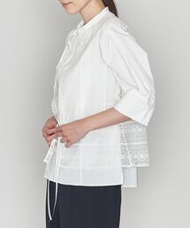 ASTRAET | ＜ASTRAET（アストラット）＞PE レース ノースリーブボレロ(シャツ/ブラウス)