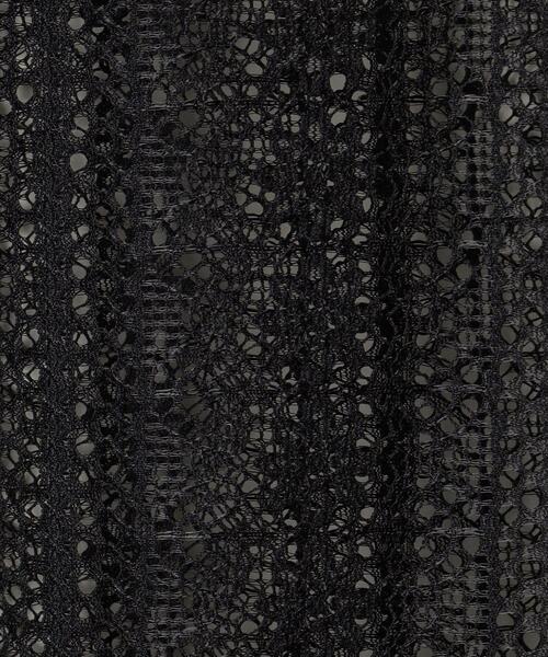 ASTRAET(アストラット)の「<ASTRAET(アストラット)>PE レース ノースリーブボレロ(シャツ/ブラウス・レディース・ホワイト/ブラック・FREE)」の14枚目の写真