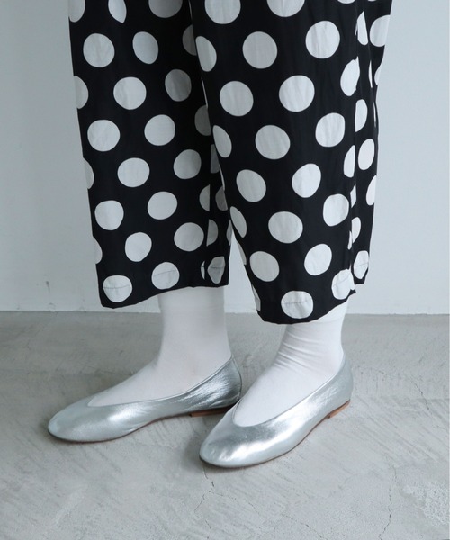 yuni（ユニ　）の「コットンキュプラ ｄｏｔプリントペチパンツ（コクーン）（その他パンツ・レディース・ブラック系その他/ブラック・FREE）」の12枚目の写真