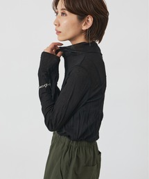 Auntie Rosa Holiday | シアーインナータートル(Tシャツ/カットソー)