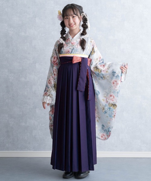 SWEET MOMMY 小学生　卒業式　袴セット セール】【新色】小学校卒業式 簡単着付け 袴セット（着物