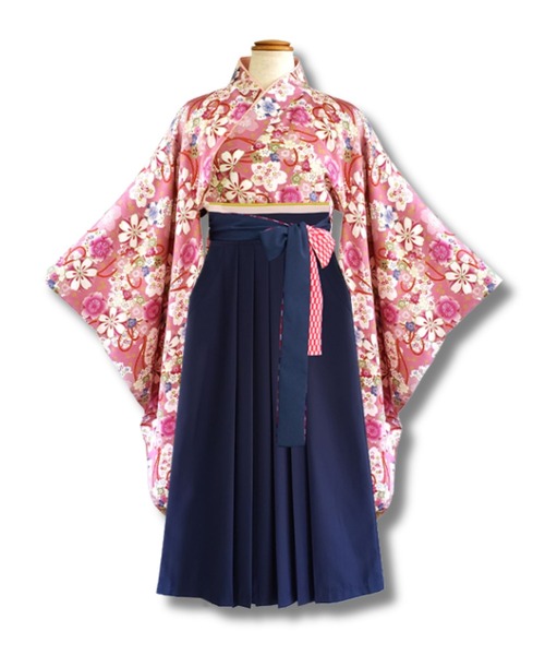 スウィートマミー小学生袴　卒業式 小学生 卒業式袴 半襦袢付き 袴セット 着付け不要 小学生袴 卒業