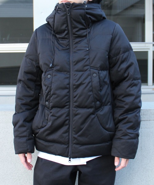 yield(イールド)の「【yield select apparel】ストレッチダウン フードジャケット SBSD-012(ダウンジャケット/コート・メンズ・チャコールグレー/ブラック/ベージュ/ネイビー/オリーブ・M/XL/L)」の10枚目の写真