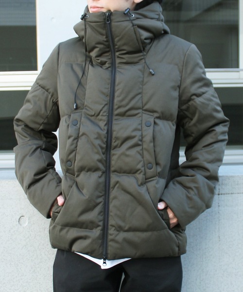 yield(イールド)の「【yield select apparel】ストレッチダウン フードジャケット SBSD-012(ダウンジャケット/コート・メンズ・チャコールグレー/ブラック/ベージュ/ネイビー/オリーブ・M/XL/L)」の16枚目の写真