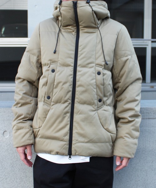 yield(イールド)の「【yield select apparel】ストレッチダウン フードジャケット SBSD-012(ダウンジャケット/コート・メンズ・チャコールグレー/ブラック/ベージュ/ネイビー/オリーブ・M/XL/L)」の22枚目の写真