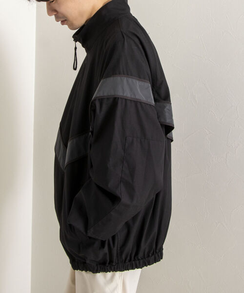 ARMY TWILL(アーミーツイル)の「【ARMY TWILL/アーミーツイル】Plain Weave Blouson プレーンウィーヴ トレーニングジャケット(ブルゾン・メンズ・ブラック/オリーブ・MEDIUM)」の11枚目の写真