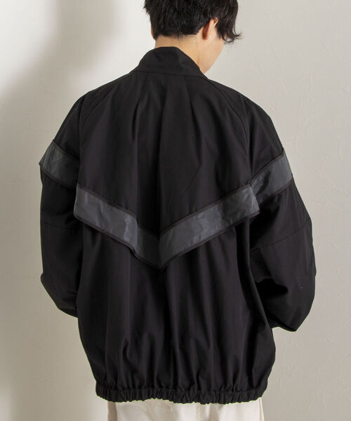 ARMY TWILL(アーミーツイル)の「【ARMY TWILL/アーミーツイル】Plain Weave Blouson プレーンウィーヴ トレーニングジャケット(ブルゾン・メンズ・ブラック/オリーブ・MEDIUM)」の15枚目の写真