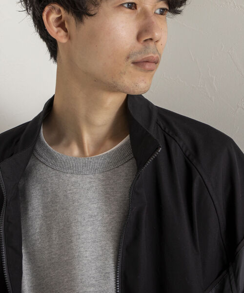 ARMY TWILL(アーミーツイル)の「【ARMY TWILL/アーミーツイル】Plain Weave Blouson プレーンウィーヴ トレーニングジャケット(ブルゾン・メンズ・ブラック/オリーブ・MEDIUM)」の3枚目の写真