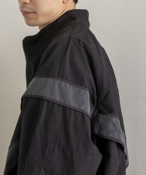 ARMY TWILL(アーミーツイル)の「【ARMY TWILL/アーミーツイル】Plain Weave Blouson プレーンウィーヴ トレーニングジャケット(ブルゾン・メンズ・ブラック/オリーブ・MEDIUM)」の14枚目の写真