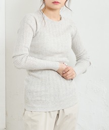 PUAL CE CIN | 綿針抜きロングスリーブ(Tシャツ/カットソー)