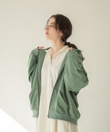 idem | 【ZOZOTOWN限定】idem 0514 parker/ロゴ刺繍オーバーサイズパーカー(パーカー)