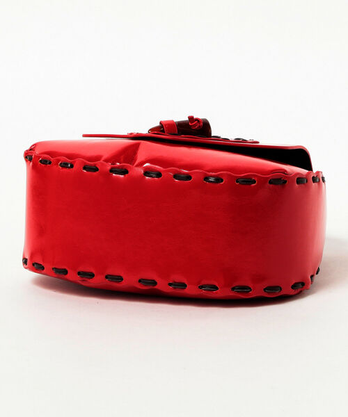 Ray BEAMS(レイビームス)の「HEY!Mrs ROSE × Ray BEAMS / 別注 ハート ポシェット(メッセンジャーバッグ・レディース・レッド/ブラック・ONE SIZE)」の13枚目の写真