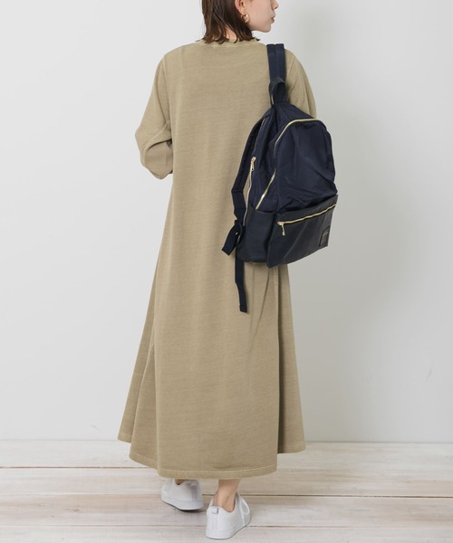 URBAN RESEARCH Sonny Label(アーバンリサーチサニーレーベル)の「ピグメントスェットワンピース(ワンピース・レディース・チャコールグレー/カーキ/ブルー・FREE)」の13枚目の写真