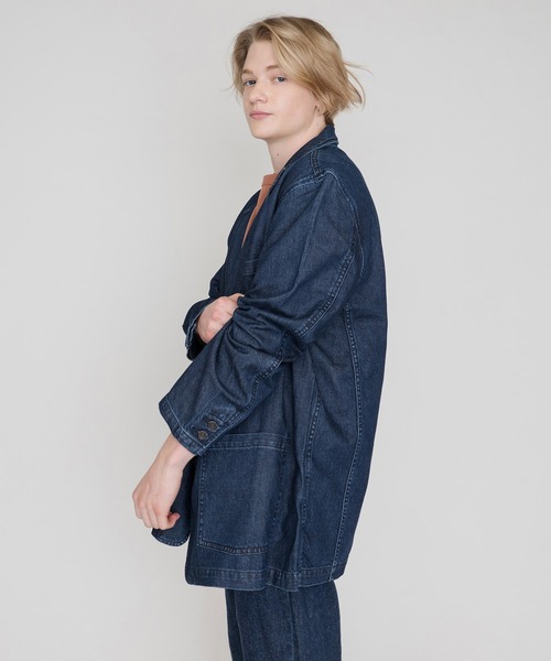 Levi's（リーバイス）の「SO HI SUIT JACKET PANATELA JACKET（テーラードジャケット・メンズ・インディゴブルー・S/M/L/XL）」の5枚目の写真