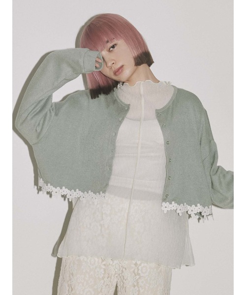 セール Bloomショートニットソーカーディガン カーディガン ボレロ Merry Jenny メリージェニー のファッション通販 Zozotown