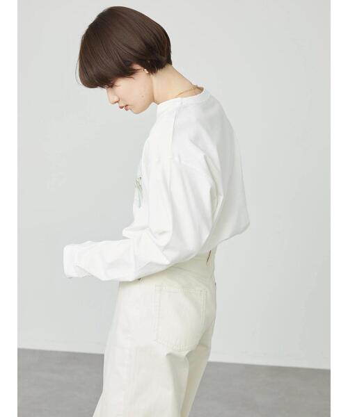 AMERICAN HOLIC(アメリカンホリック)の「フォト転写カットプルオーバー(Tシャツ/カットソー・レディース・B/A・L/M)」の8枚目の写真